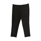 Perry Ellis Portfolio Pants Men's 36"x29" Slim Fit Dress Pant Solid Black