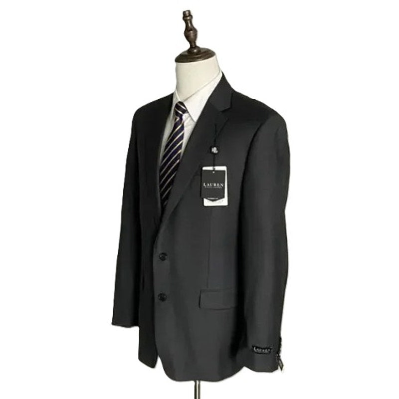 Lauren Ralph Lauren Men's 43L Ultraflex Classic Fit Wool Suit jacket Grey