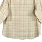Vince Shirt Men's 2XL Classic Fit Linen Blend Long Sleeve Button-Up Shirt Beige