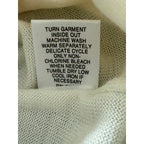 Murano Full-Zip Cardigan Sweater Men's XL "The Murano Show" Retro Look Cream