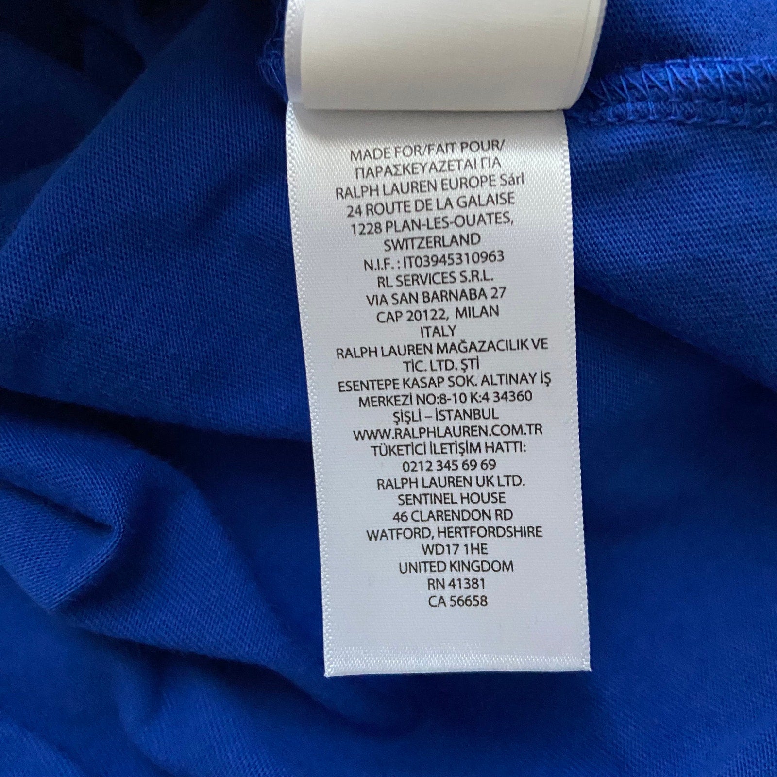 Polo Ralph Lauren Hoodie Men's Medium T-Shirt Drawstring Hoodie Blue