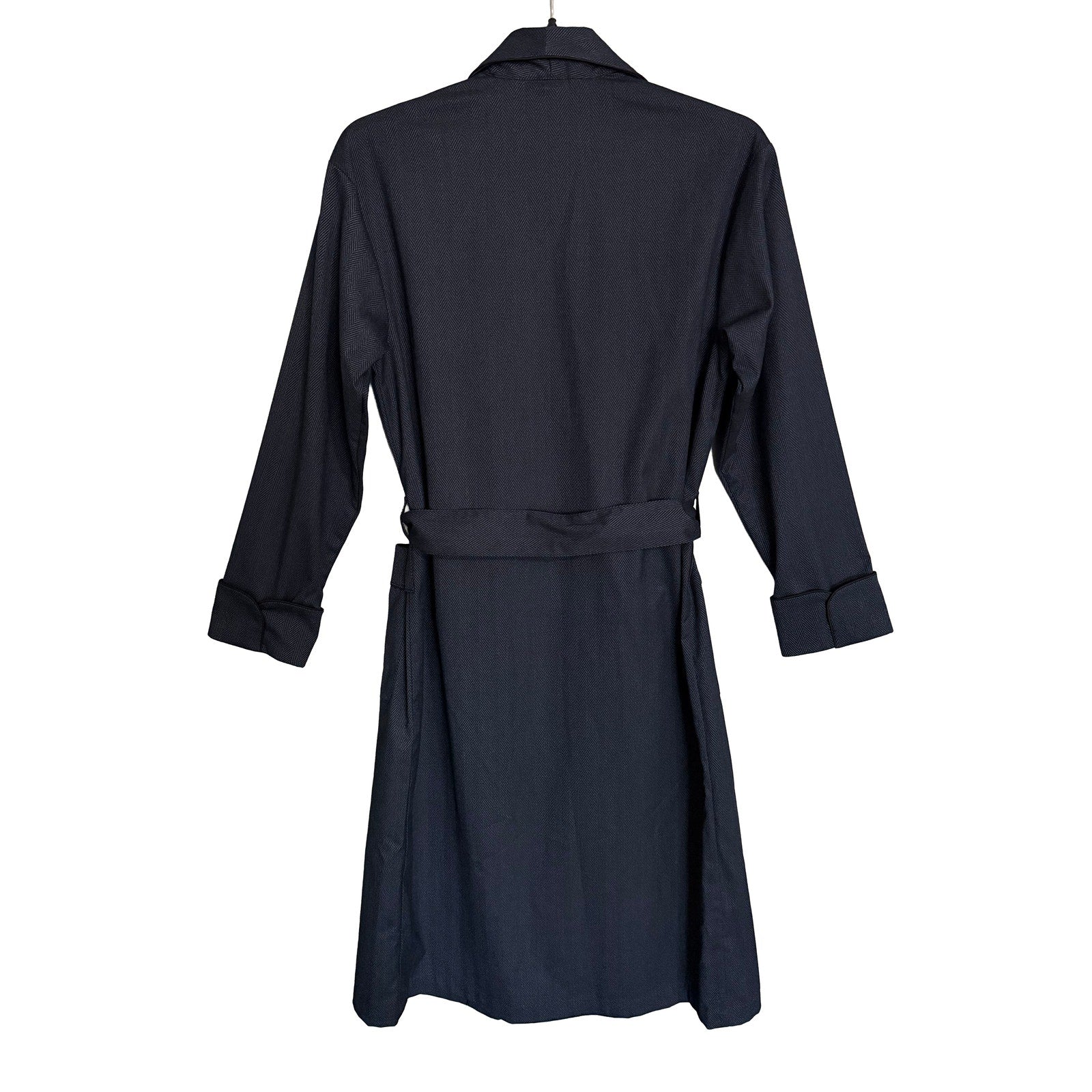 Hart Schaffner Marx Robe Men's Small/Medium Shawl Collar Long Sleeve Blue