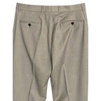 Armani Exchange Pants Men's 32W Dress Pant Raw Hem Wool Taupe Heather