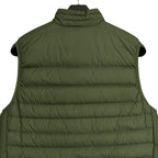 Roundtree & Yorke Down Vest Men's XLT Full Zip Packable Pockets Hunter Green