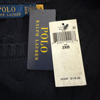 Polo Ralph Lauren Cable-Knit Sweater Men's 2XB Big & Tall Cotton Dark Blue