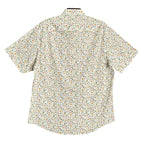 Quieti Shirt Men's XL Short Sleeve Button-Down Shirt Beach Them Print