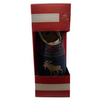 Club Room Men's Cushioned Moose Print Slip On Slippers Size Small 6-7