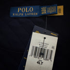Polo Ralph Lauren Quilted Double-Knit Half-Zip Pullover Men's 4LT Navy