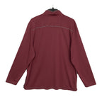 Tommy Bahama Men's XXXL 1/4 Zip Pullover Mock Neck Red
