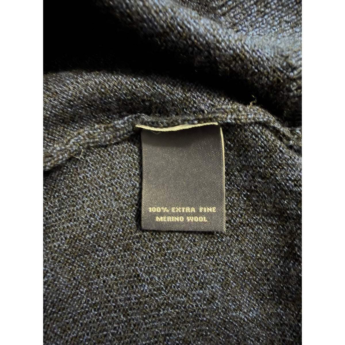 Hart Schaffner Marx Sweater Vest Men's 3XB Big & Tall Wool Navy Heather NWT