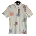 Travis Mathew Shirt Men's Small "Passport Polo" Lightweight Stretch White