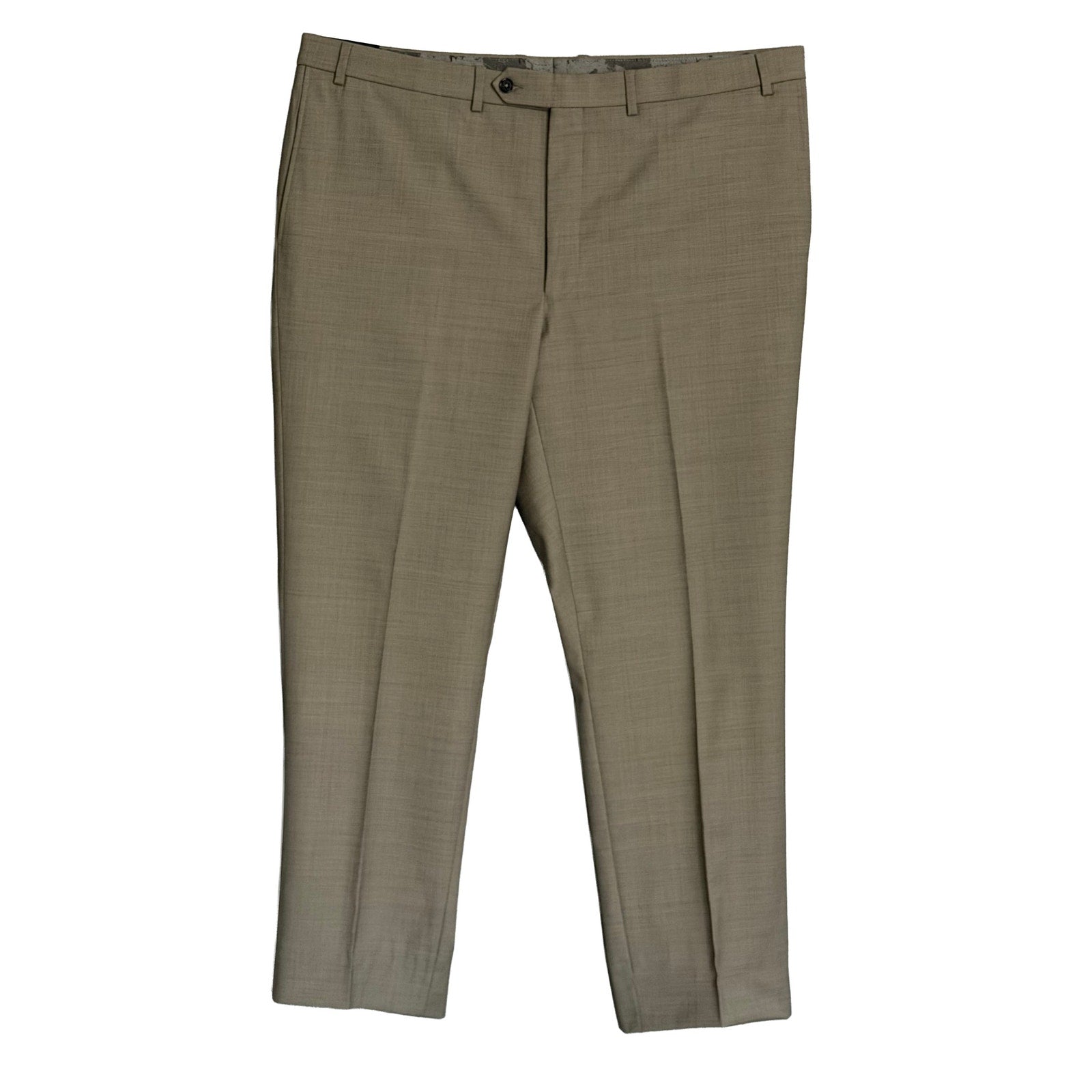 Daniel Cremieux Dress Pant Men's 42"x30" Traveler Comfort Waist Sand