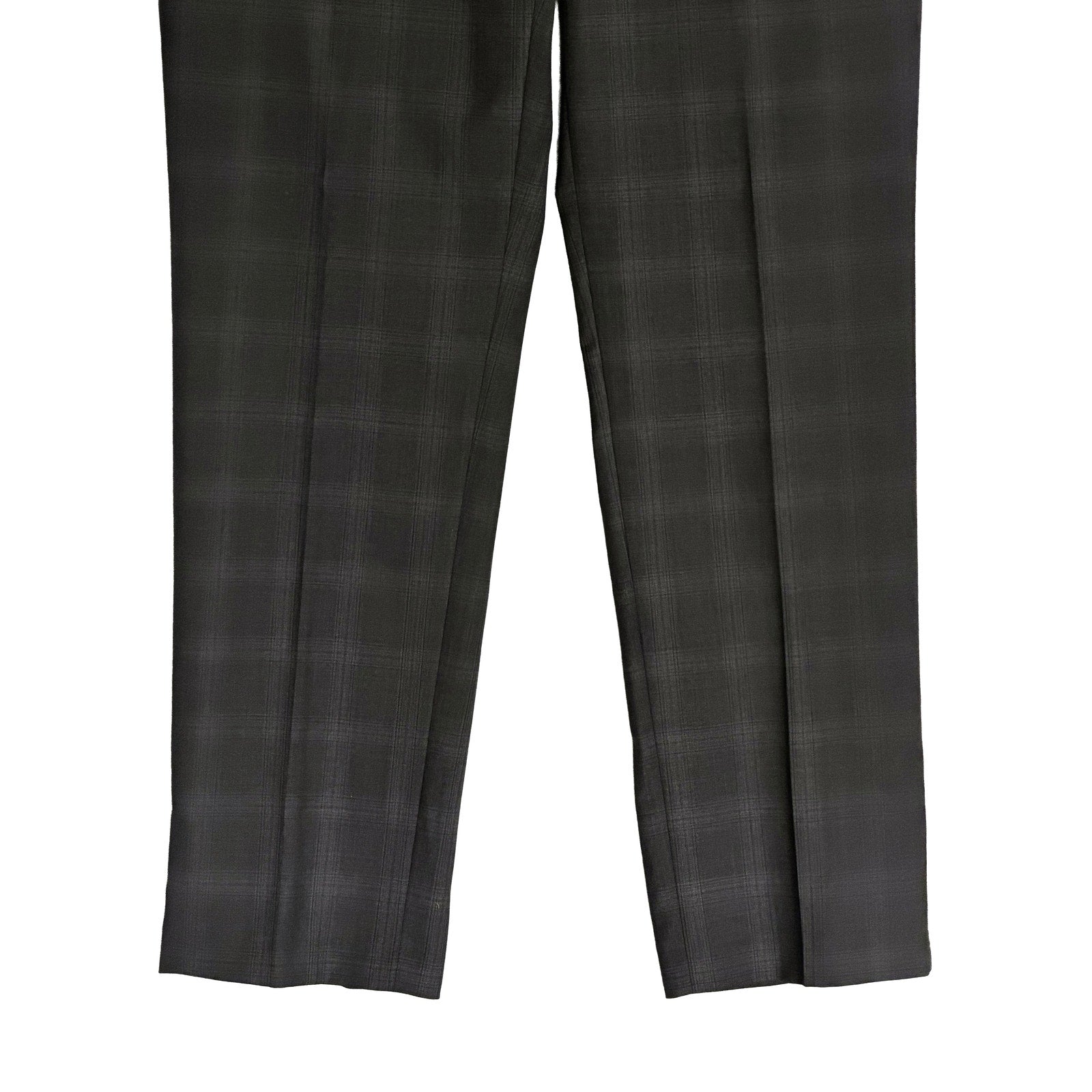 Michael Kors Dress Pants Men's 36"x32" Classic Fit Wool Blend Charcoal/Brown