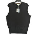 Daniel Cremieux Sweater Vest Men's Large Supima Cotton Cashmere Black
