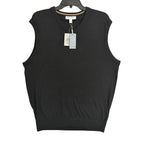 Daniel Cremieux Sweater Vest Men's Large Supima Cotton Cashmere Black