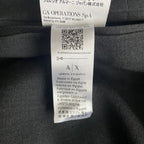 Armani Exchange Dress Pant Men's 34W Flat Front Raw Hem Stretch Wool Gray NEW