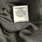 Daniel Cremieux Sweater Vest Men's Large Supima Cotton Cashmere Grey