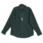 Michael Kors Men's XXL Classic Fit Shirt Dark Emerald Stretch
