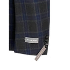 Michael Kors Sport Coat Men's 38 Short Classic Fit Wool Gray & Blue Check