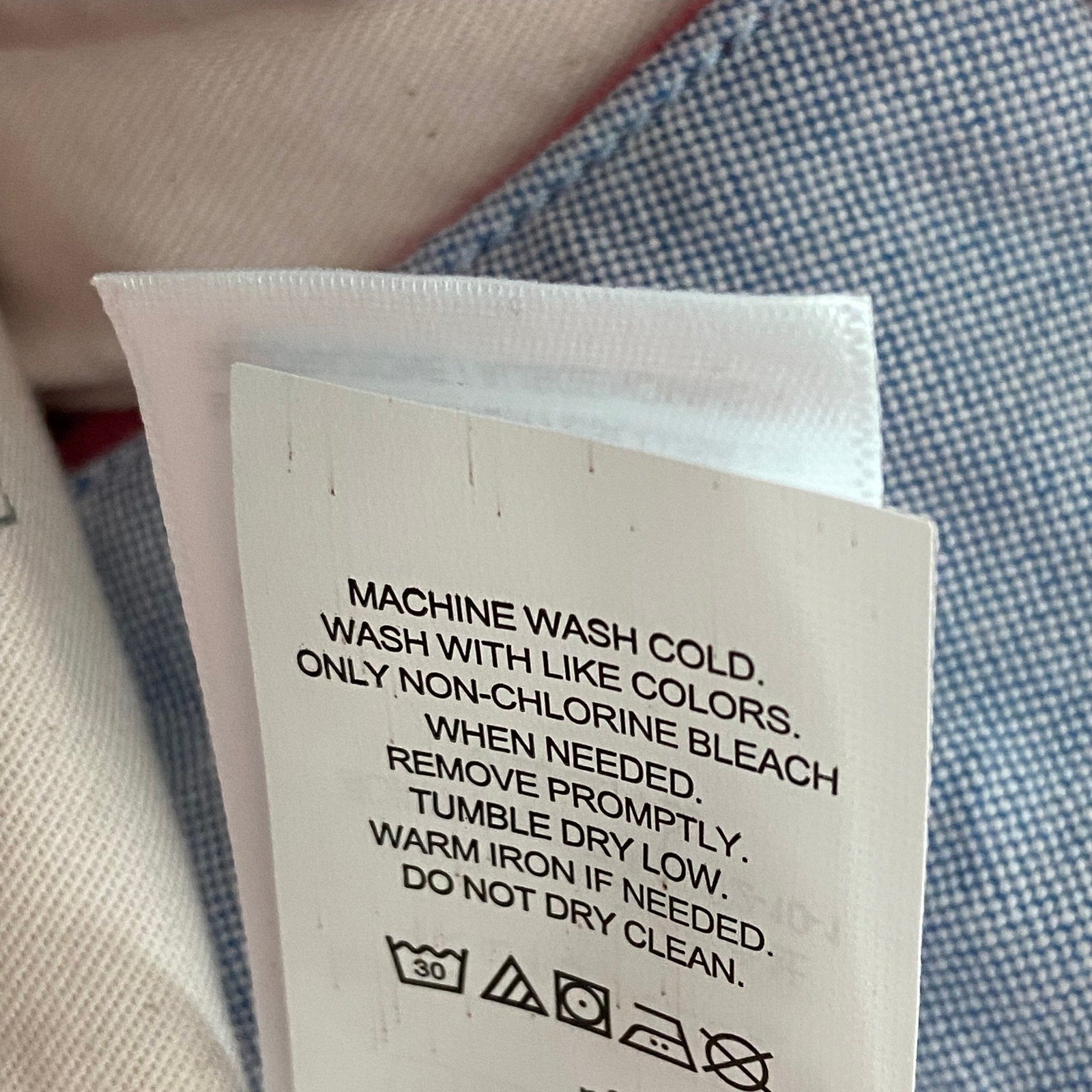 Polo Ralph Lauren Chino Pant 33x32 Slim Fit Stretch Cotton Twill Red