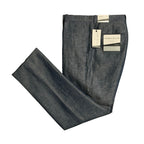 Perry Ellis Portfolio Pants Men's 36"x34" Modern Fit Linen Blend Blueprint