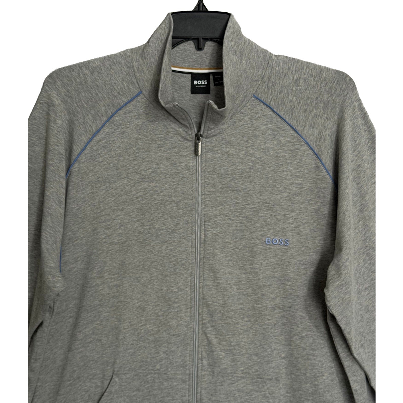 Boss Full Zip Sweatshirt Men's 3XL Mix & Match Jacket Z Lightweight Grey