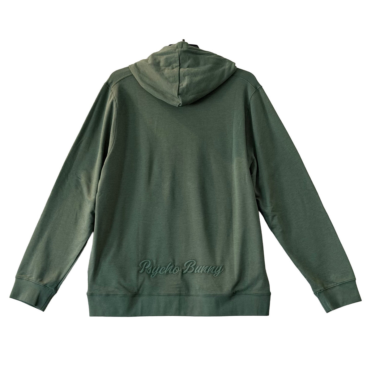 Psycho Bunny Harley Hoodie Men's XXL Knit Pullover Garden Topiary (Green)