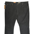 Daniel Cremieux Corduroy Pants Men's 50"x32" Straight Fit Stretch Charcoal