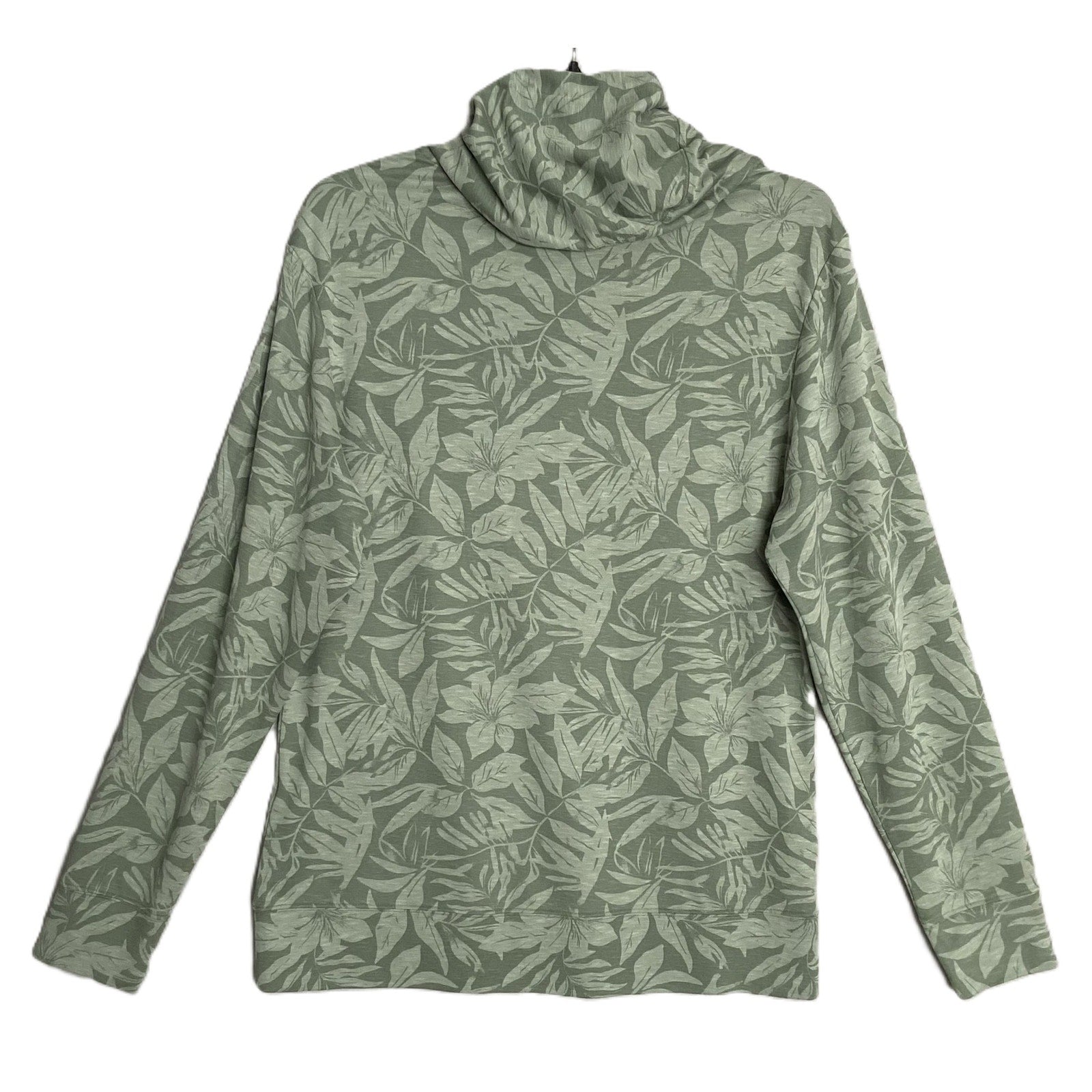 Daniel Cremieux Pullover Hoodie Men's Large CapeTown Collection Green Floral