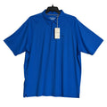 Tommy Bahama Polo Shirt Men's 2XLT Short Sleeve Palm Desert Tides Blue NEW