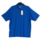 Tommy Bahama Polo Shirt Men's 2XLT Short Sleeve Palm Desert Tides Blue NEW