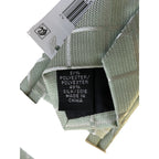 Calvin Klein Necktie Silk Blend Classic Width and Length Green Geo