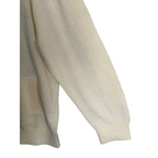Murano Full-Zip Cardigan Sweater Men's XL "The Murano Show" Retro Look Cream