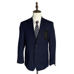 Sean John Suit Jacket Men's 36S Classic Fit Navy Blue Pinstripe