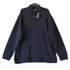 Polo Ralph Lauren Quilted Double-Knit Half-Zip Pullover Men's 4LT Navy