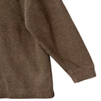 Polo Ralph Lauren Quarter-Zip Men's XXL Mock Neck Cotton Knit Pullover Brown