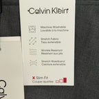 Calvin Klein Dress Pants Men's 34"x34" Slim Fit Stretch Jerome Medium Grey