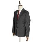 Armani Exchange Suit Jacket Men's 40 Regular Wool Solid Grey NEW