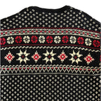 Polo Ralph Lauren Men's XXL Snowflake Cotton Cashmere Sweater Black