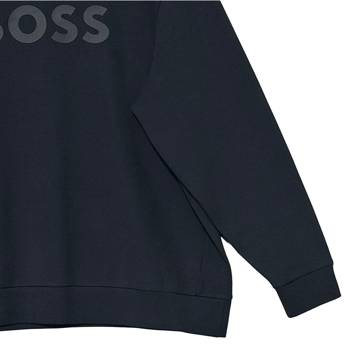 Boss Salbo Pullover Sweatshirt Men's 3XL Big & Tall Crew Neck Black
