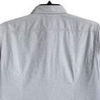 Boss Dress Shirt Men's Medium 15.5 32/33 Sharp Fit Long Sleeve Cotton Blue