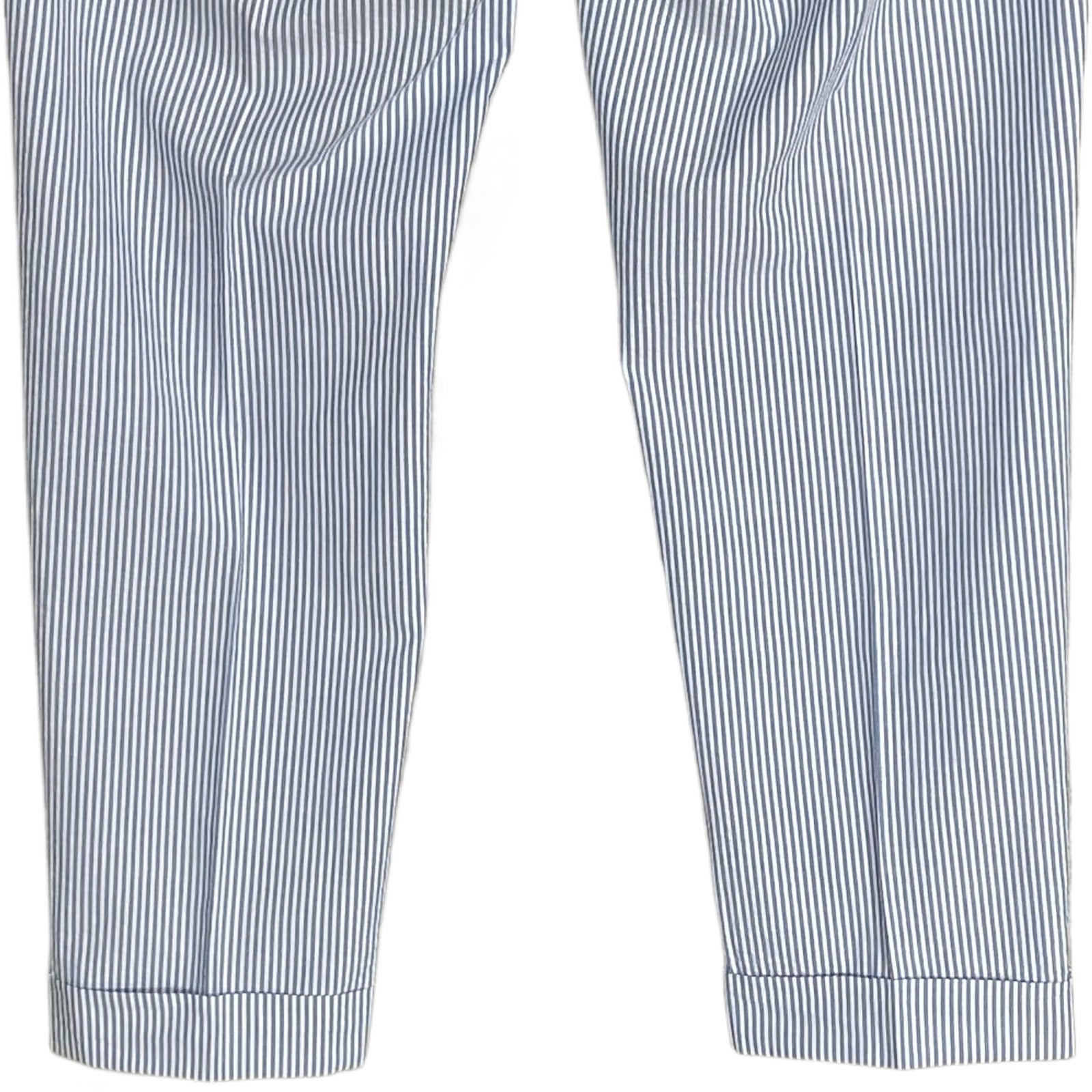 Polo Ralph Lauren Pants Men's 38x30 Seersucker Dress Pants Blue & White