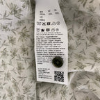 Boss Shirt Men's 3XL Big & Tall Short Slv Stretch Linen Shirt Green Floral