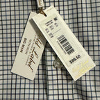 Roundtree & Yorke Performance Dress Shirt Men's 4XB LS Big & Tall White Check