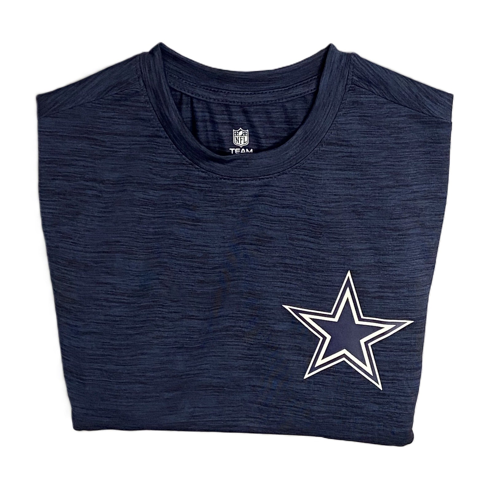 NFL Team Apparel Dallas Cowboys Combine Authentic Men's Small Long Slv Tee