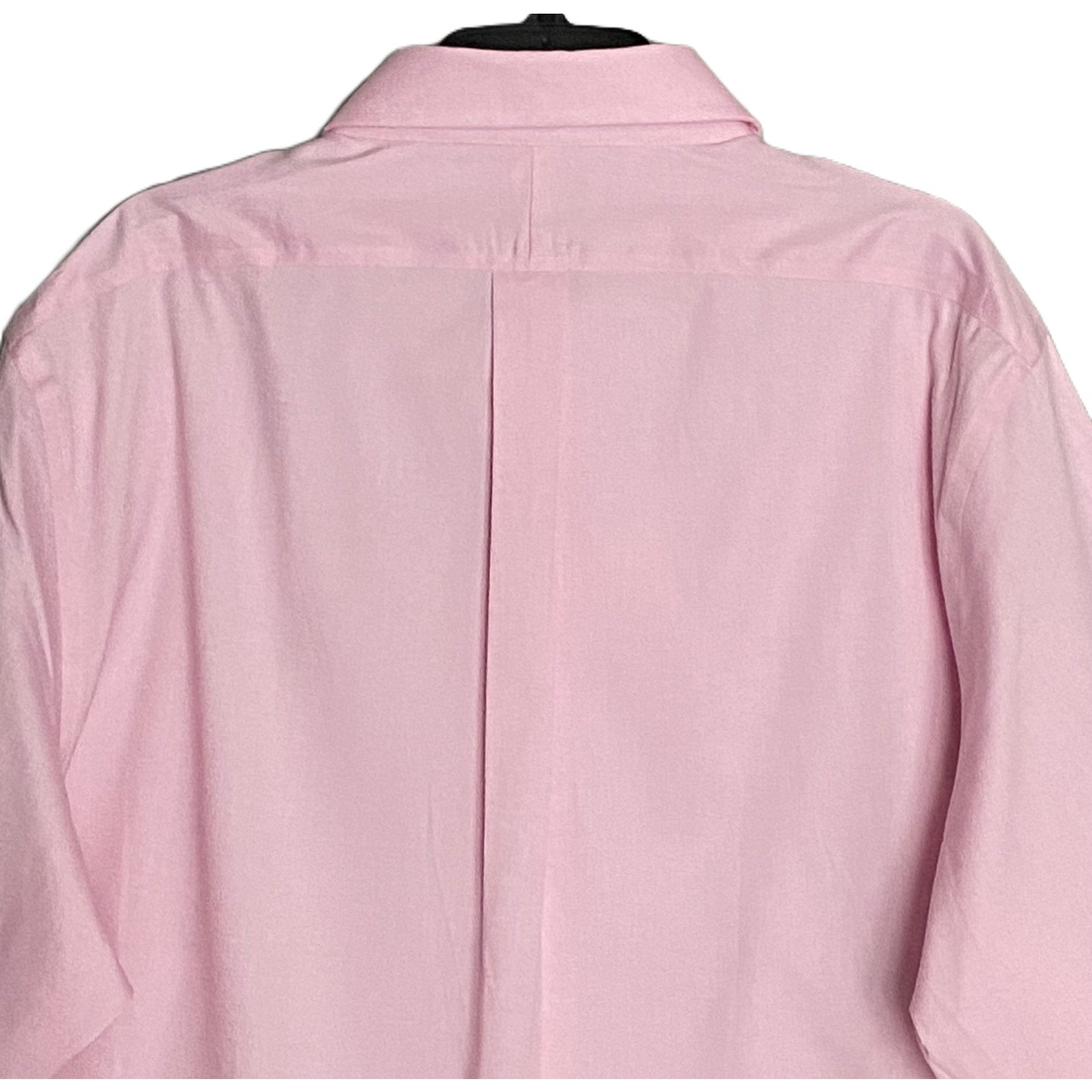 Polo Ralph Lauren Shirt Men's 18 34/35 Dress Shirt Long Slv Button-Down Pink