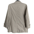 Lauren Ralph Lauren Coat Men's 40 Short All Weather Cream Brown Houndstooth