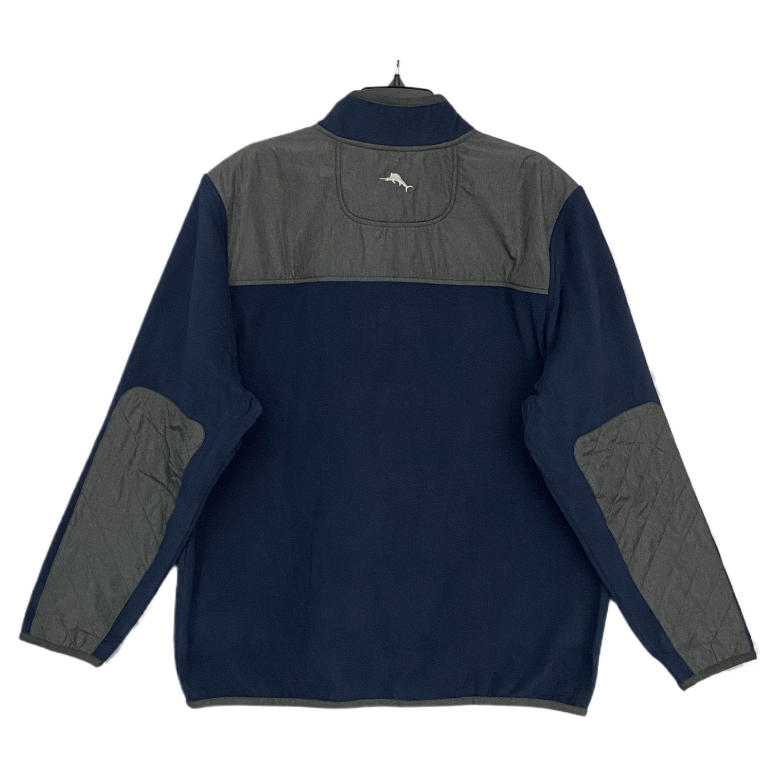 Tommy Bahama Men's XXL Field Runner Half-Snap Mock-Neck Sweatshirt Blue