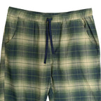 Pendleton Flannel Pajama Pant Men's XXL Elastic Drawstring Waist Green Plaid