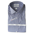 Daniel Cremieux Dress Shirt Men's 17-36 CLassic Fit Supima Cotton Blue Check